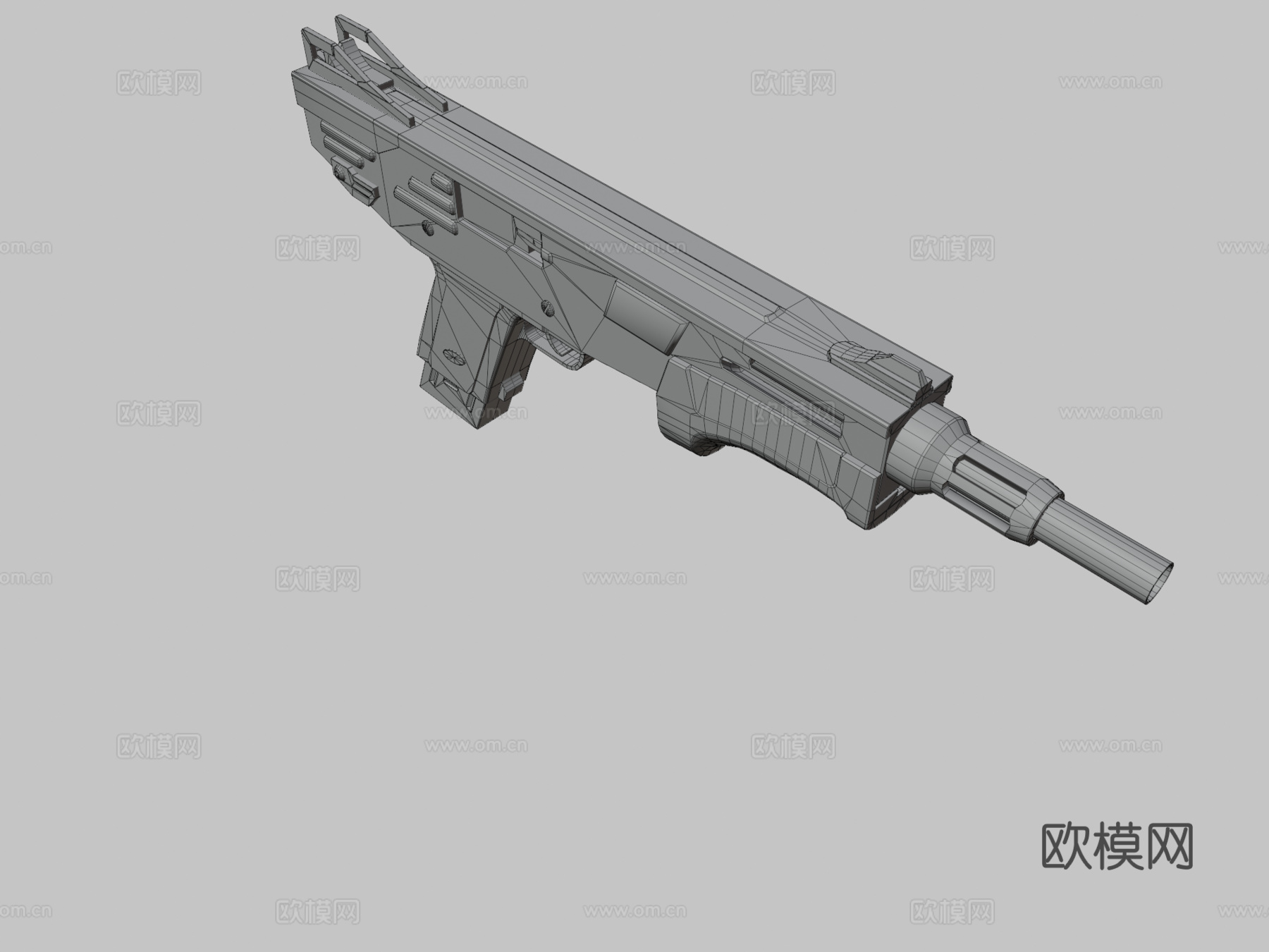 Mag7坠毁版3d模型