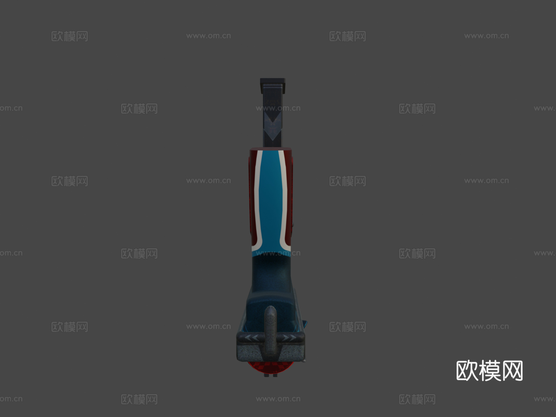Tec-9-电路3d模型