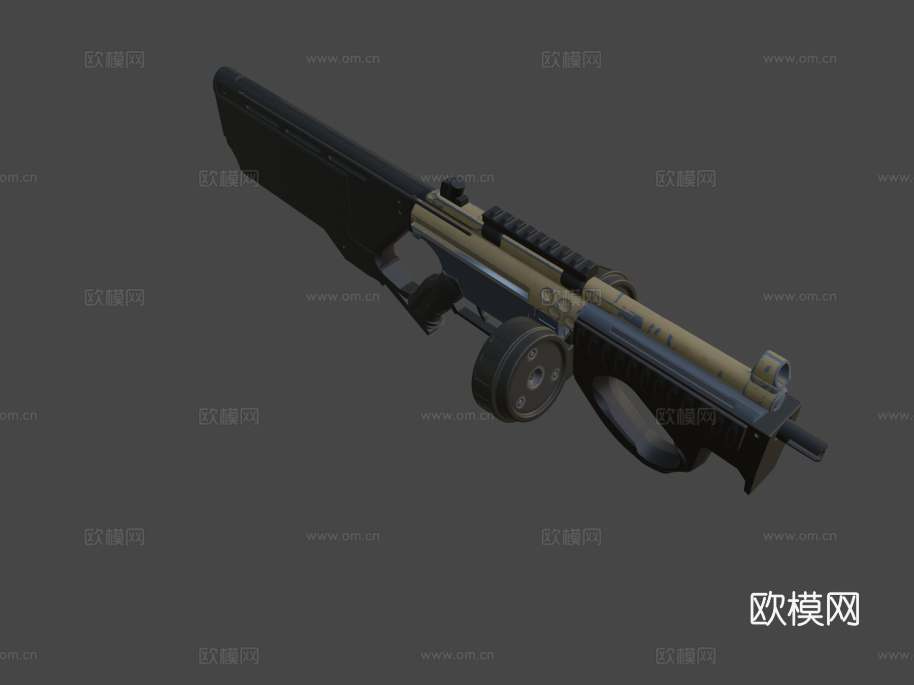 MP5 Mod_13d模型
