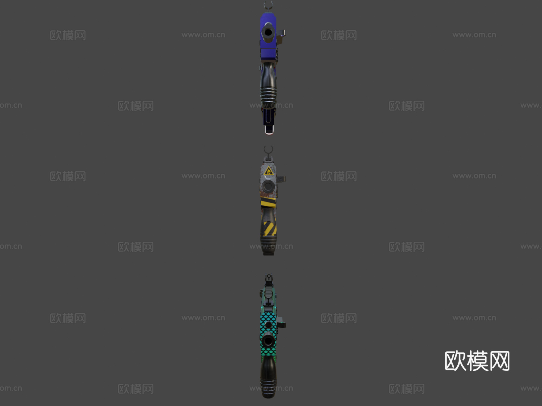阿尔法箱-KRISS Vector3d模型