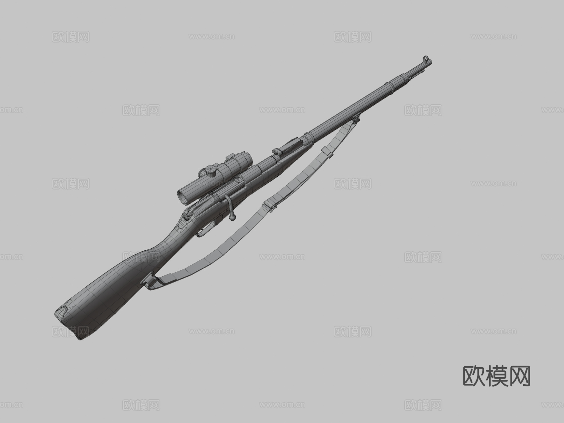 莫辛纳甘M913d模型