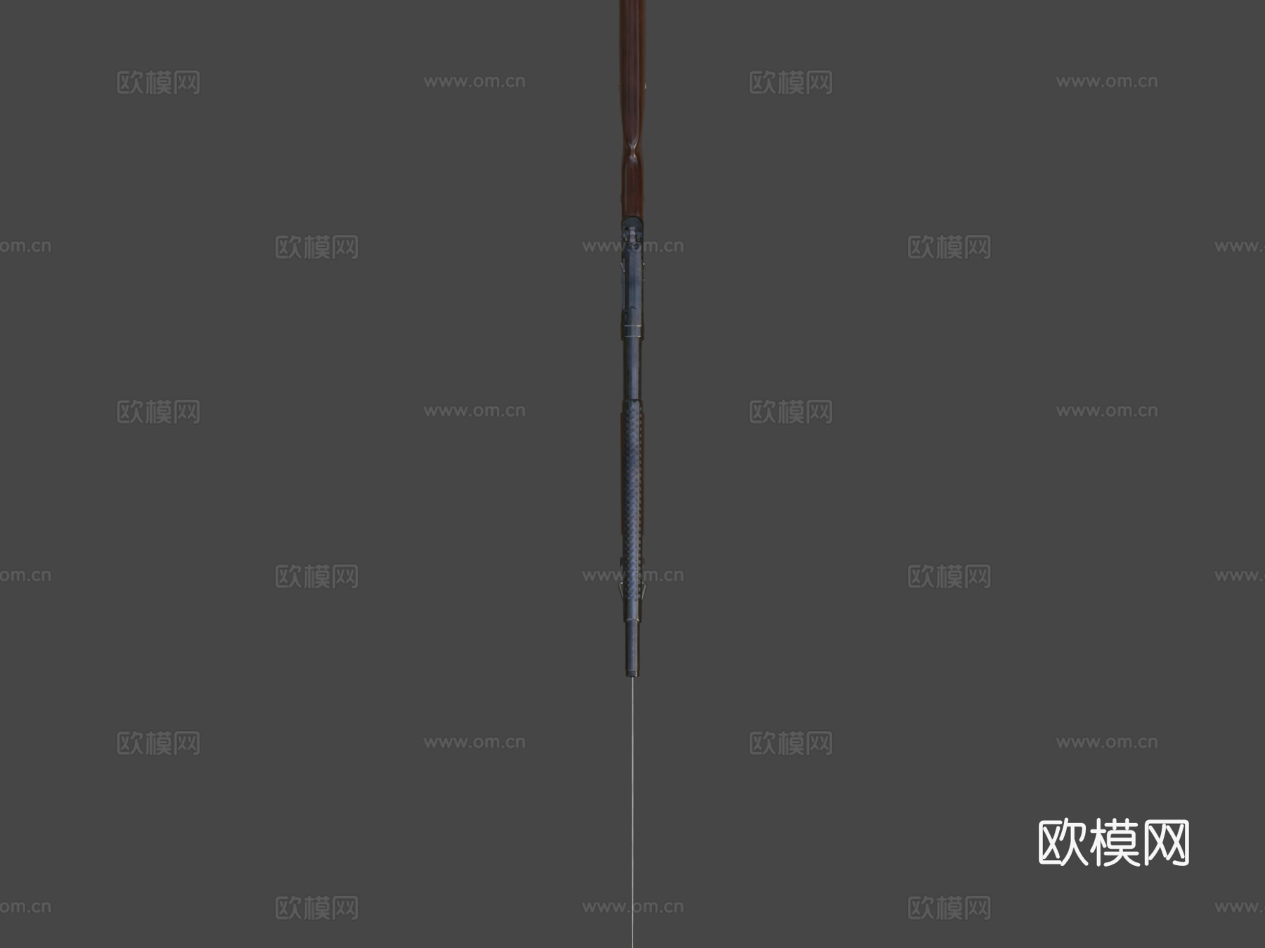 温彻斯特M97战壕枪3d模型