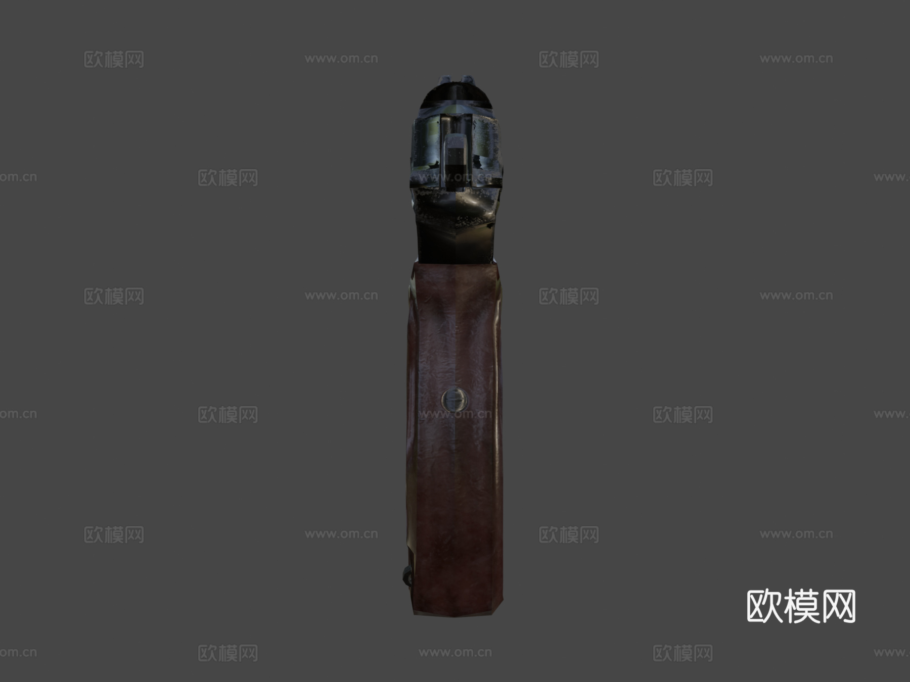 低多边形马卡洛夫BBR3d模型