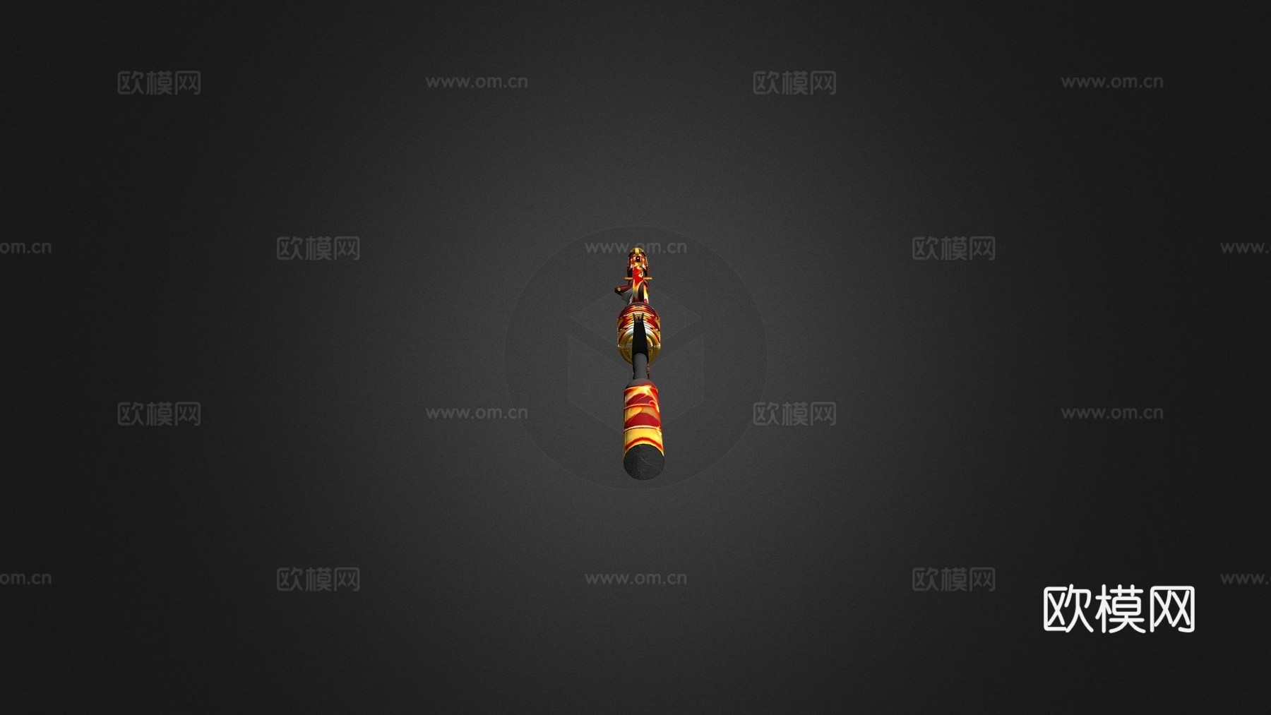M4A1S热奶油3d模型