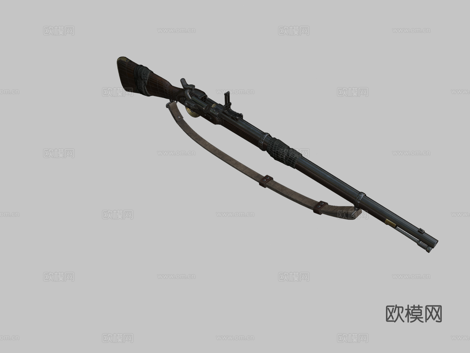 .577斯奈德恩菲尔德步枪3d模型