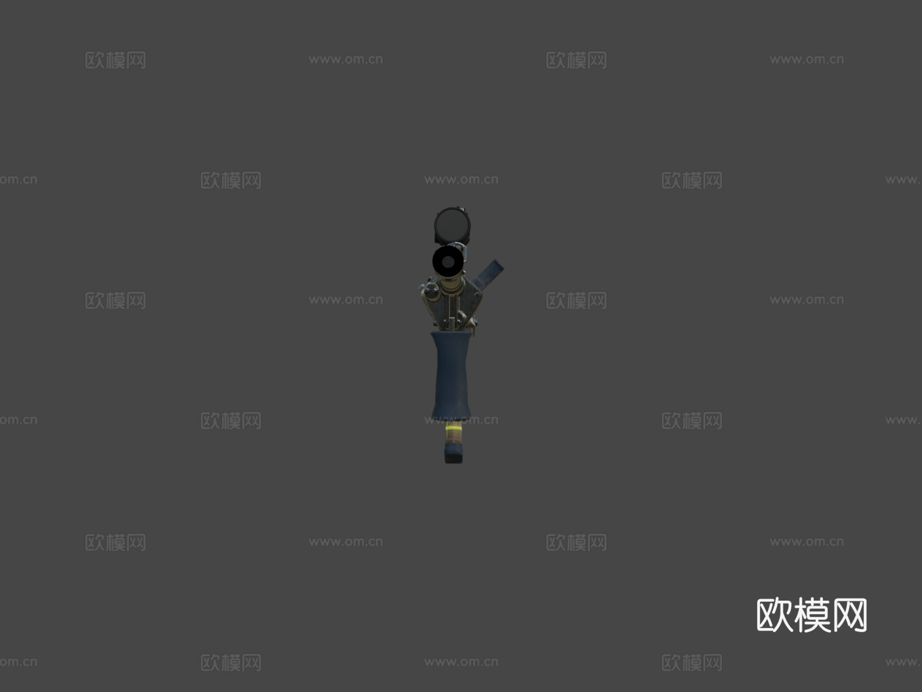 AUG-芯片组（黄色）3d模型