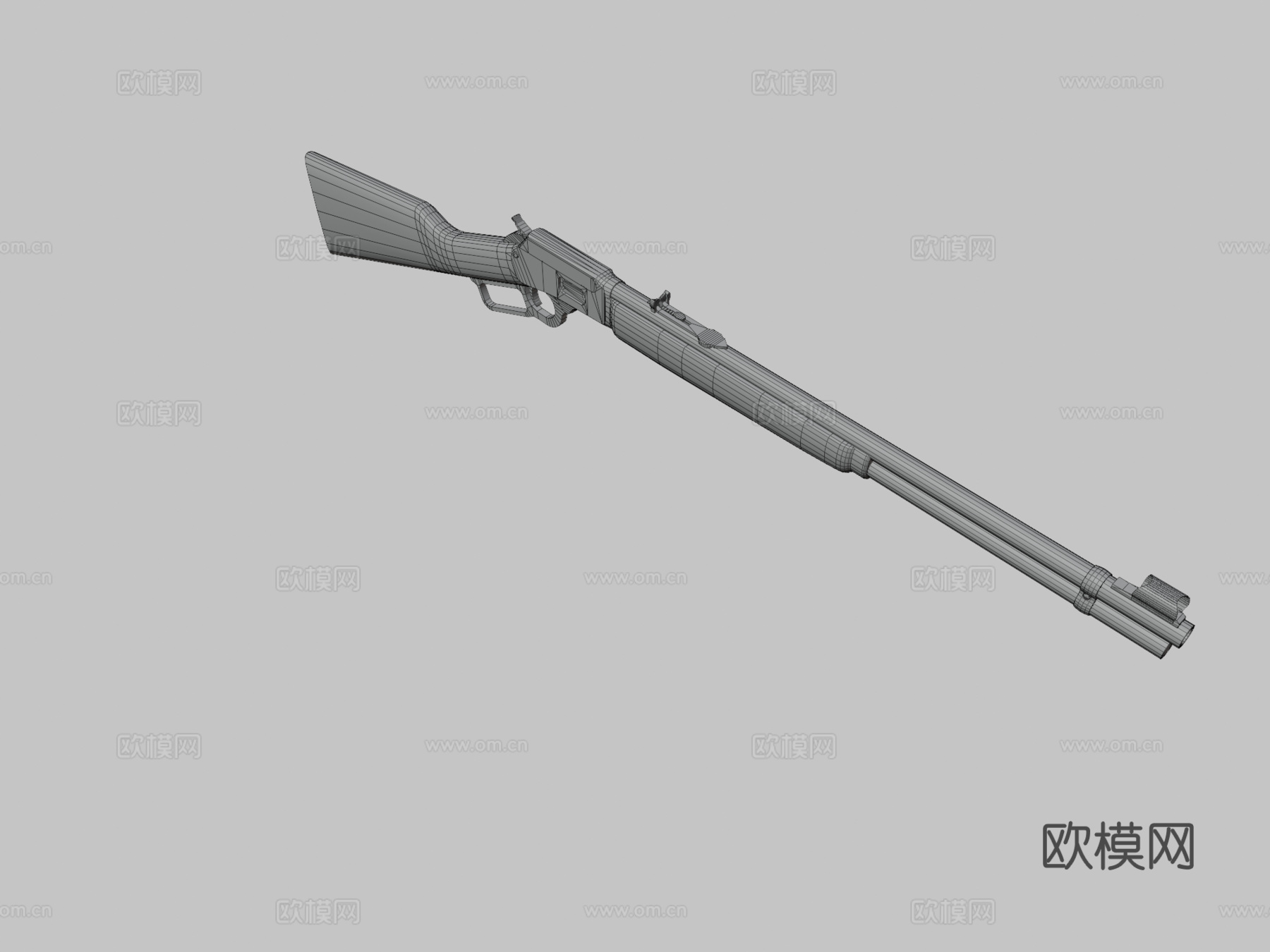 马林1894型3d模型