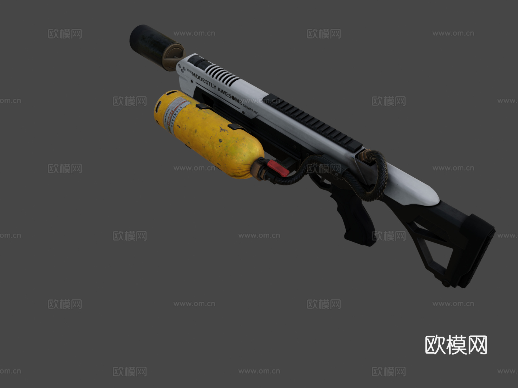MA-17火焰喷射器3d模型