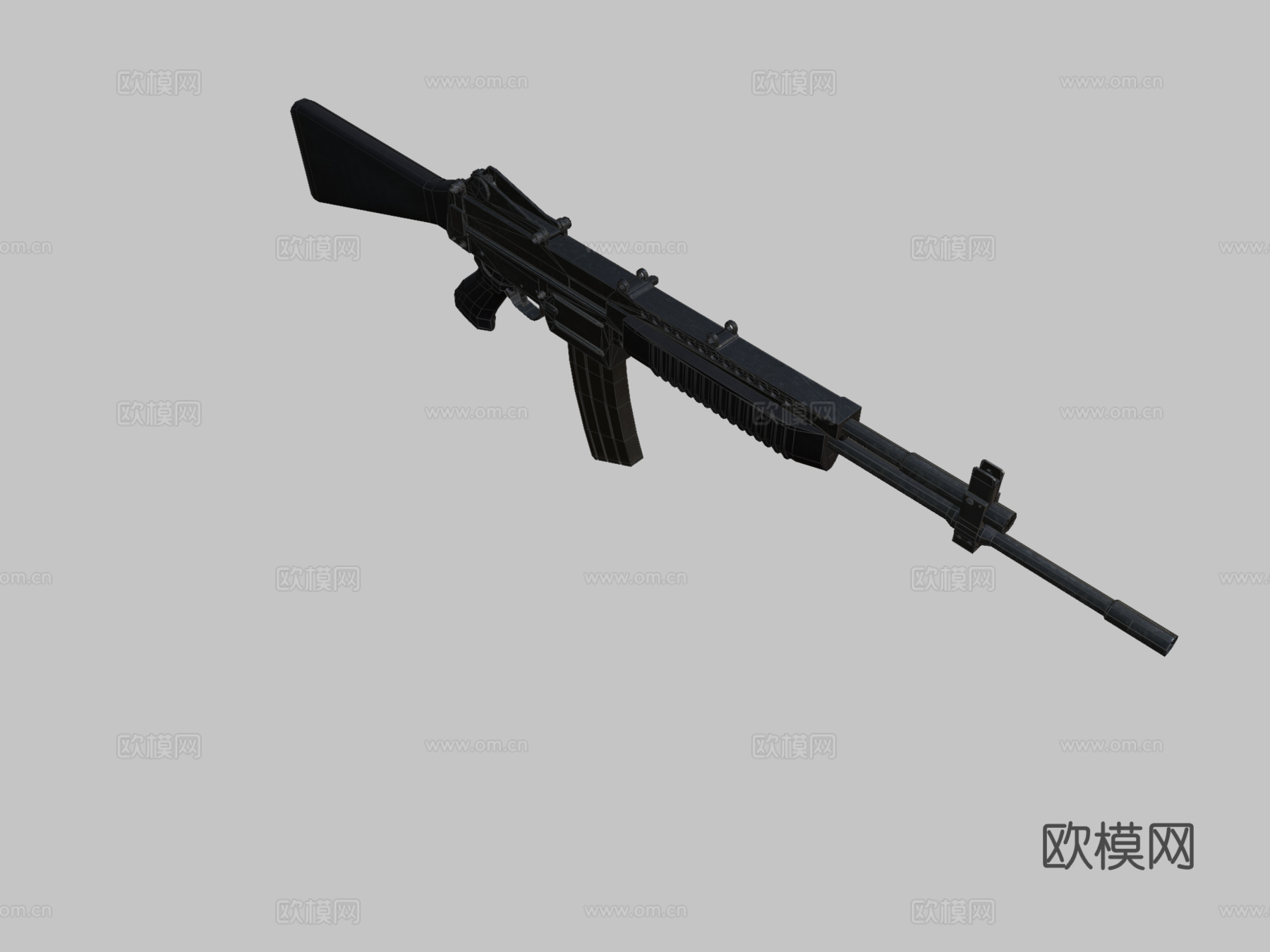 斯通纳63 PBR3d模型