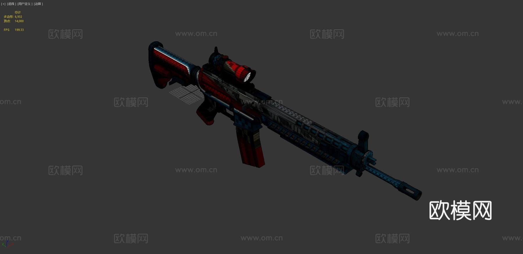 SG-553-电路3d模型
