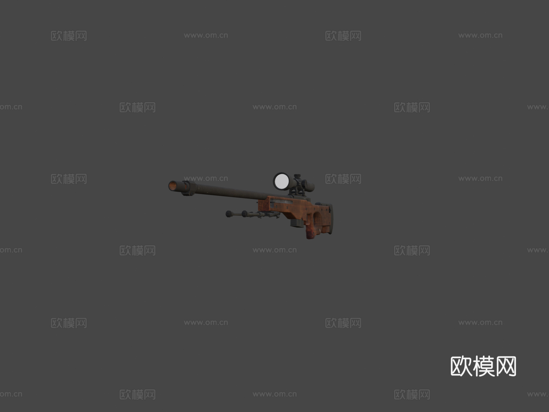 AWP-神射手3d模型