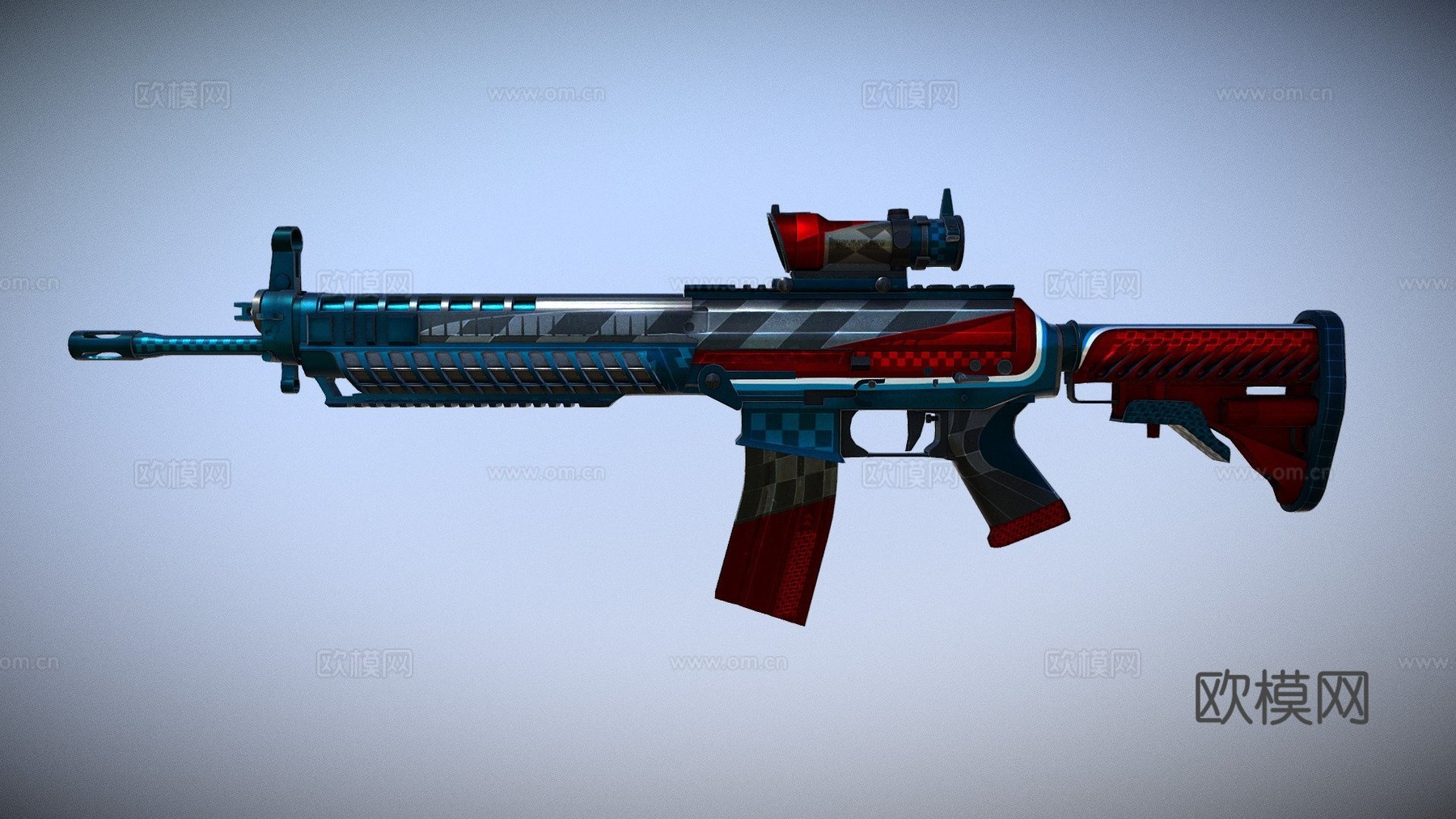 SG-553-电路3d模型