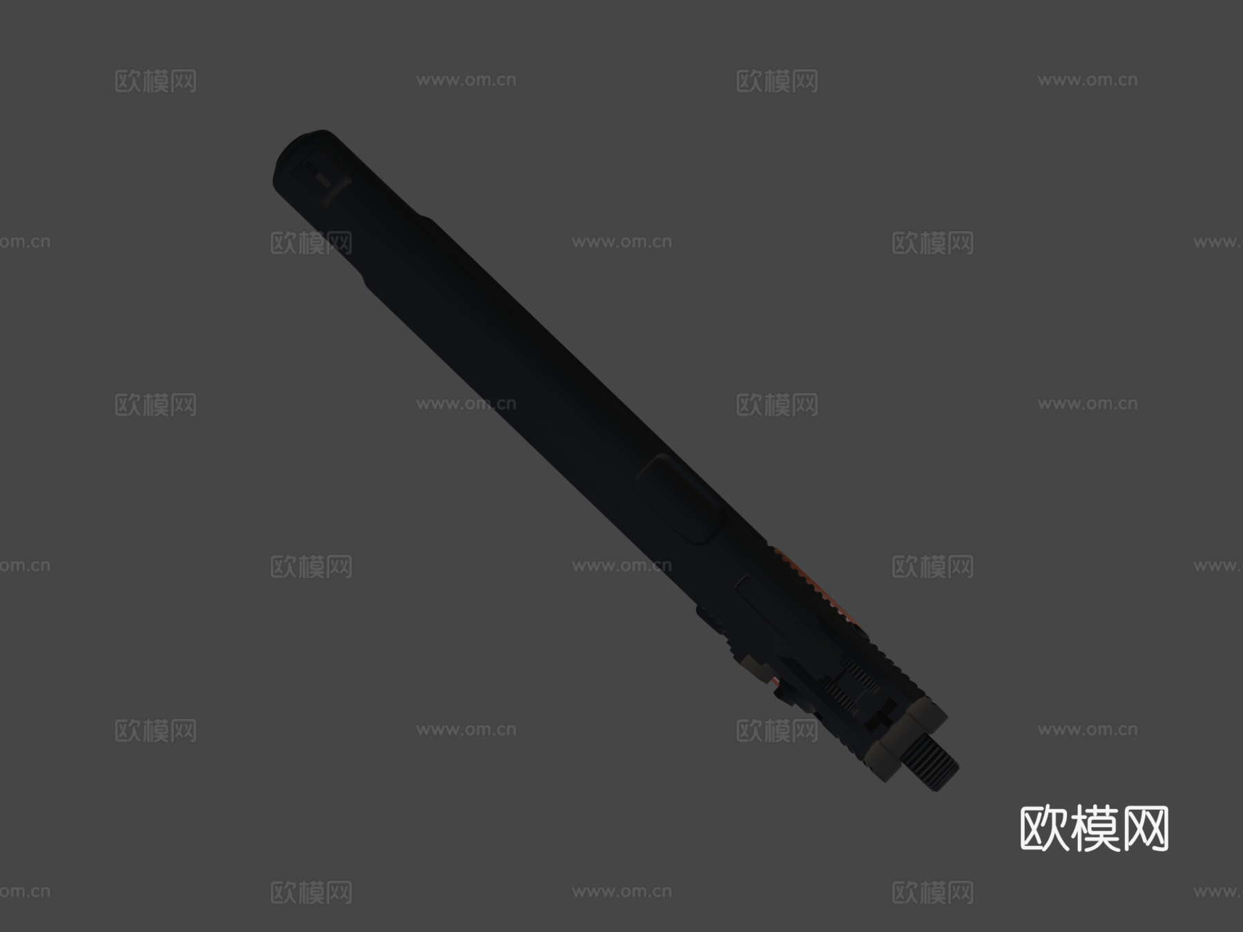 斯捷奇金系统枪3d模型