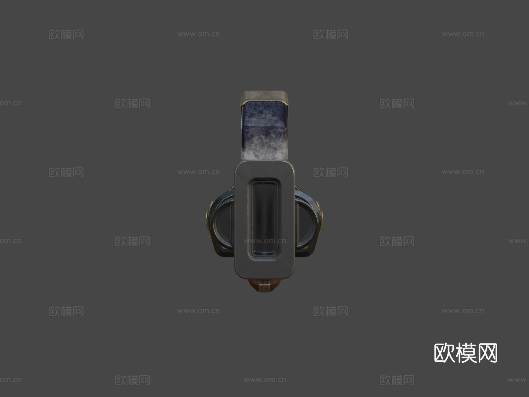 科幻枪3d模型