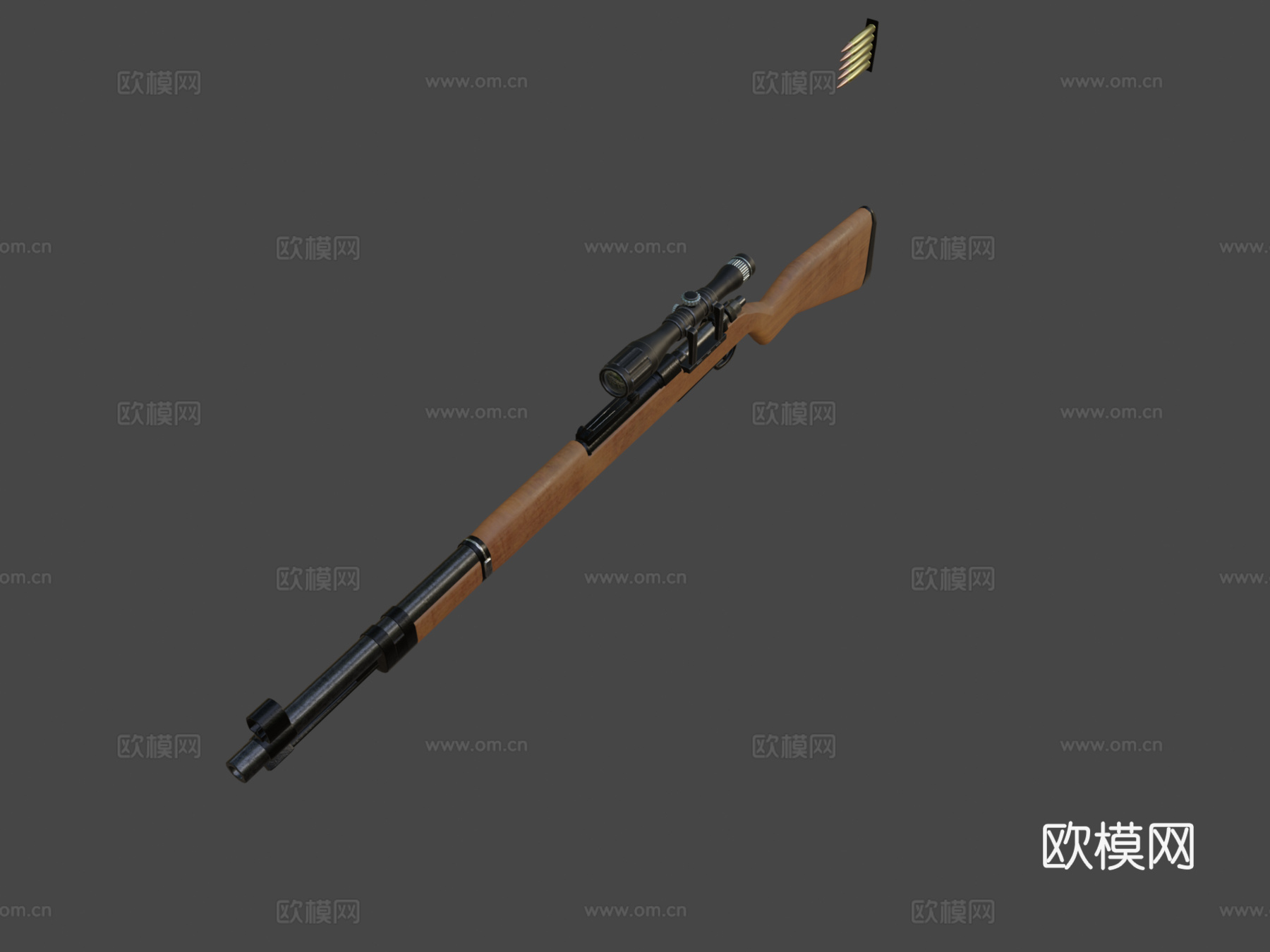 Kar 98k3d模型