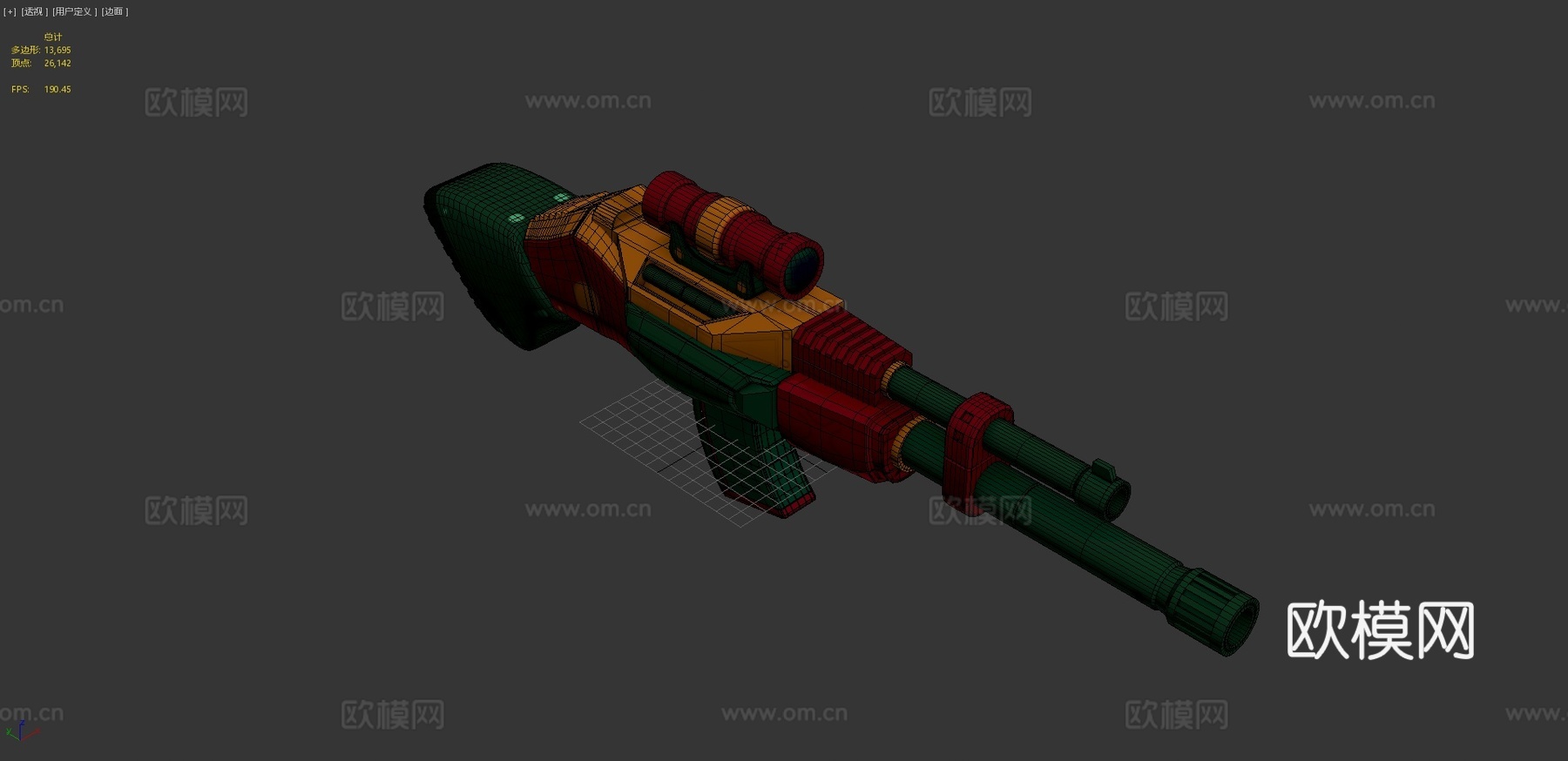 武器3d模型