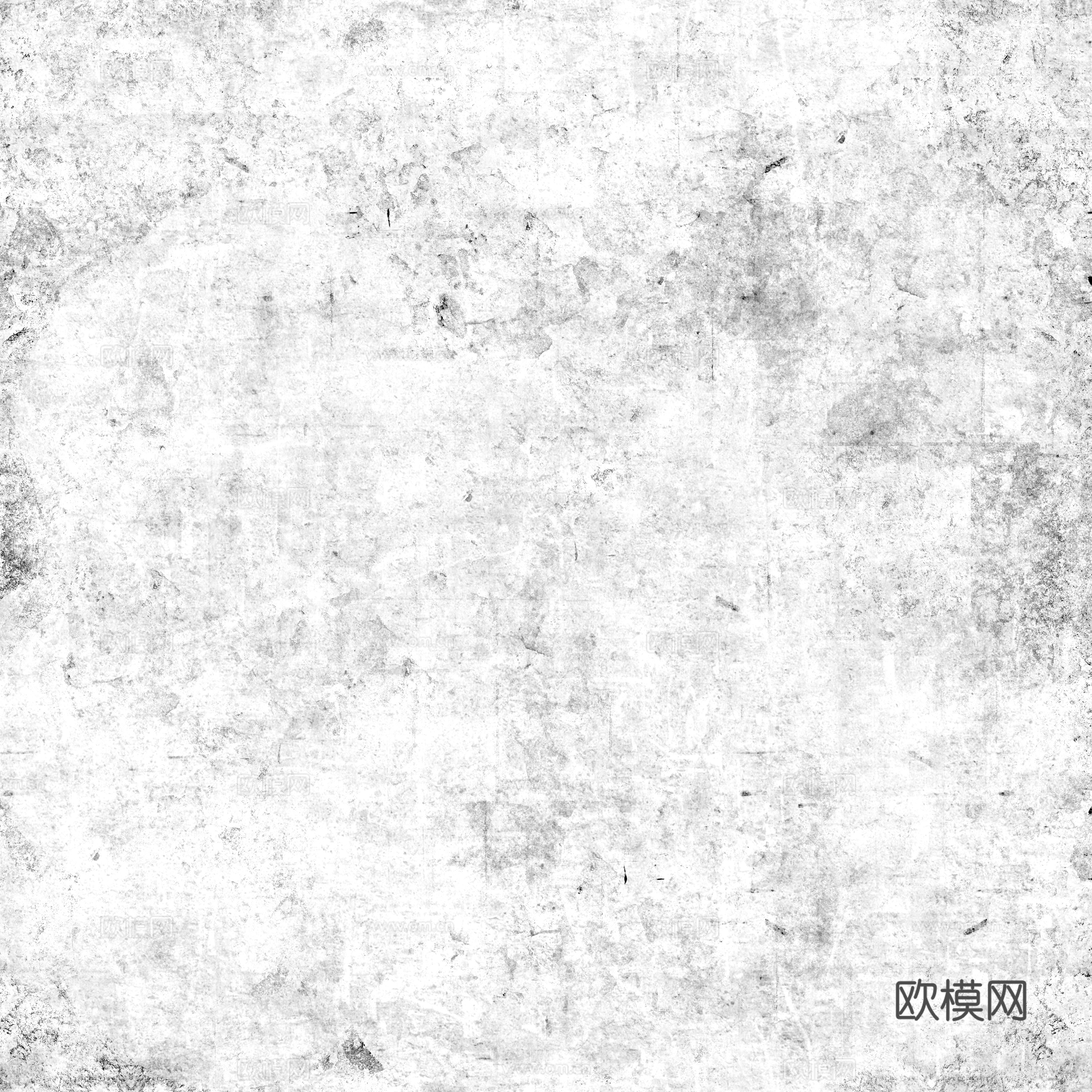 黑白脏旧墙面贴图