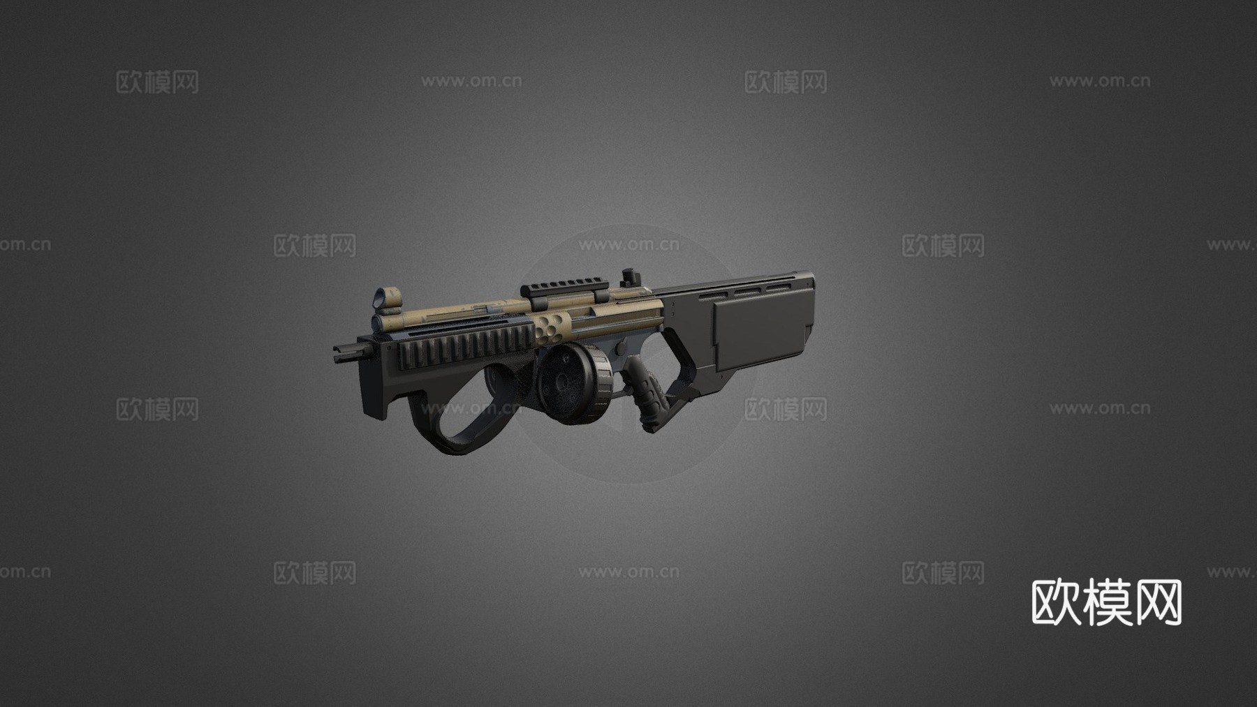 MP5 Mod_13d模型