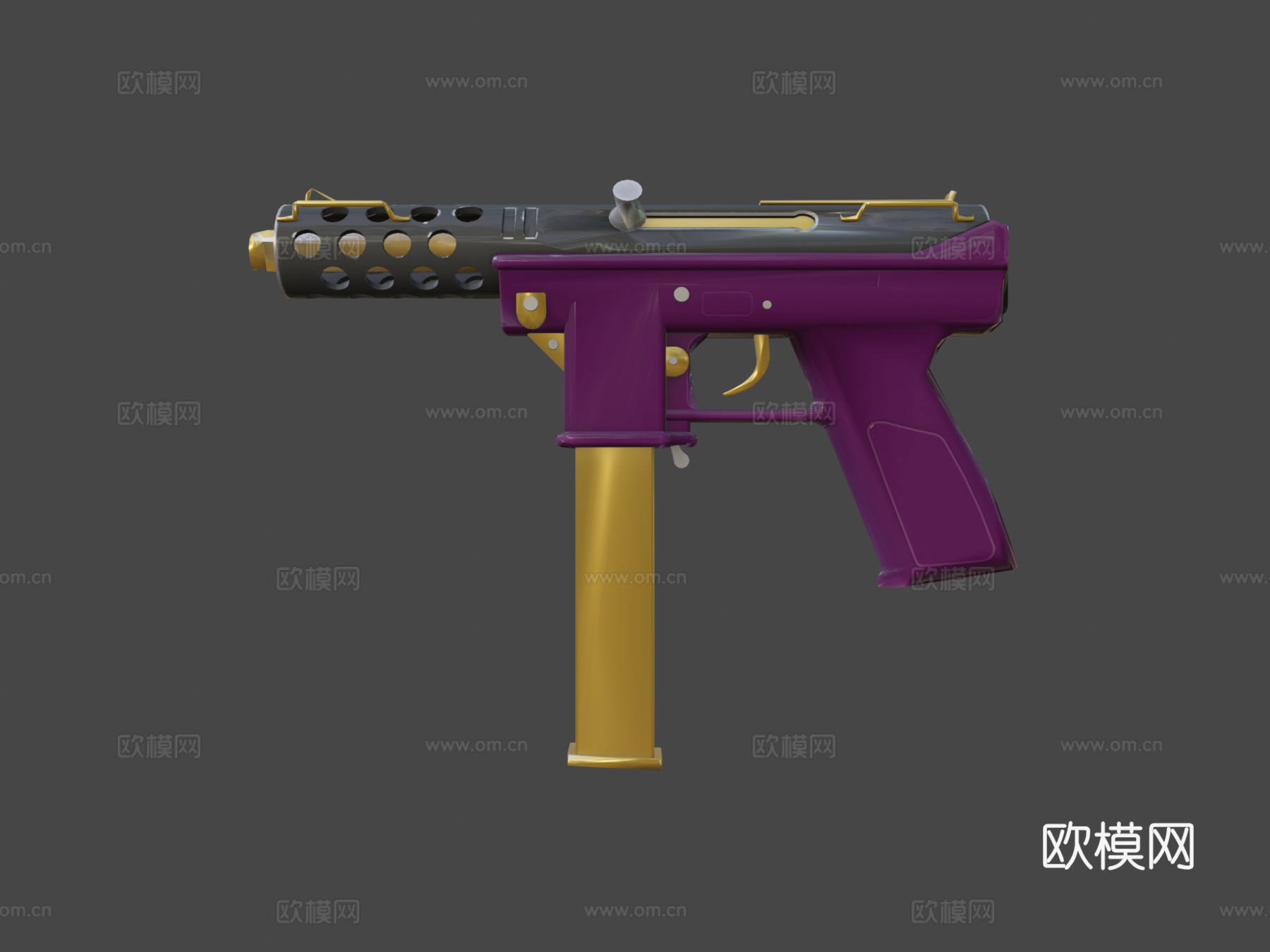 Tec9完成3d模型