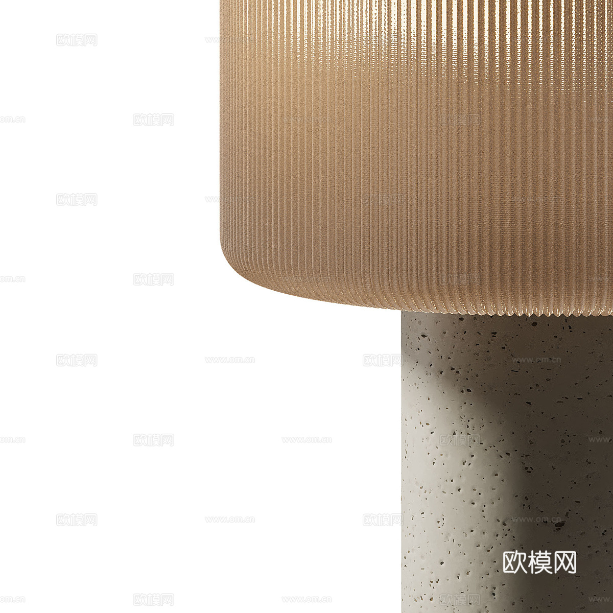新中式侘寂台灯3d模型