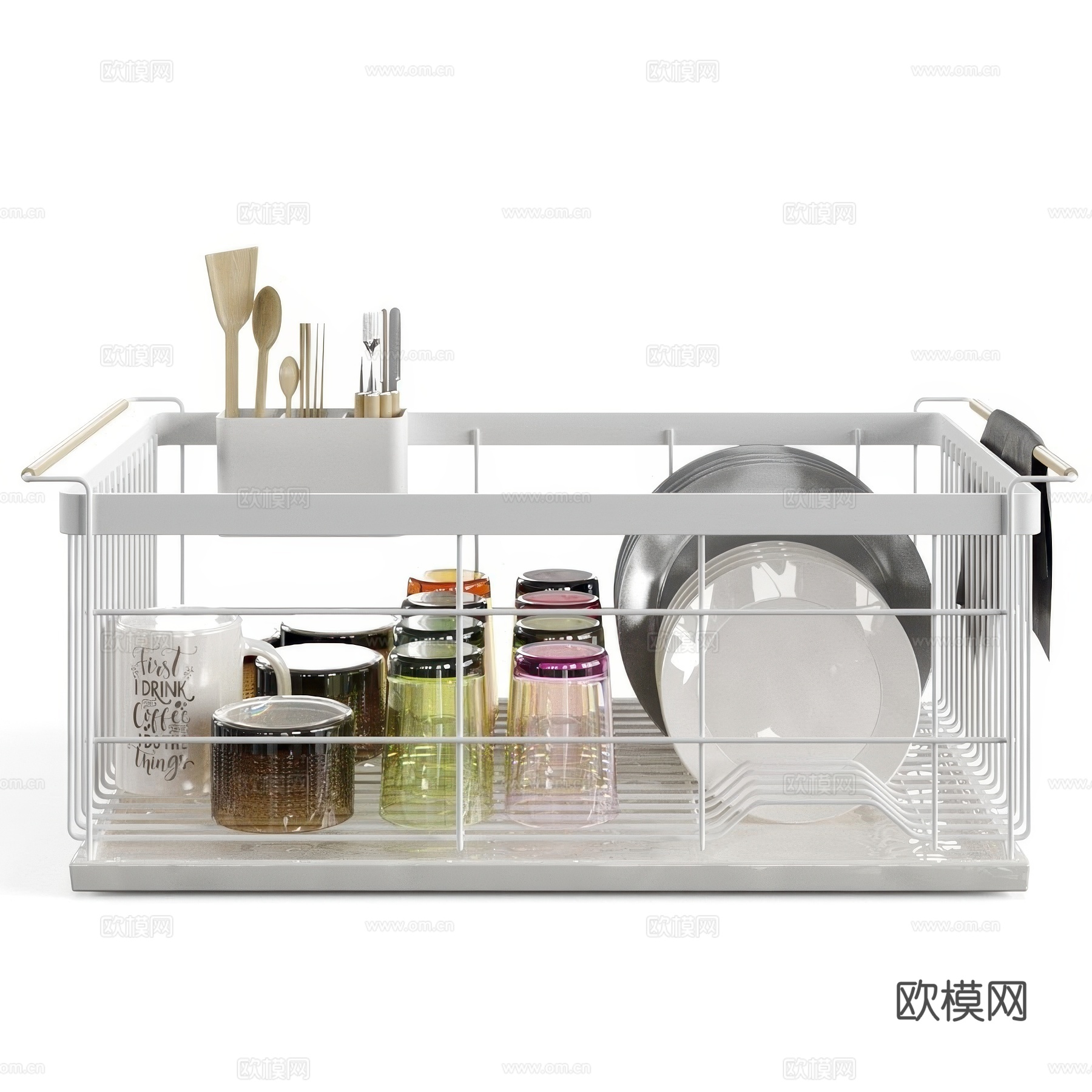 碗架3d模型