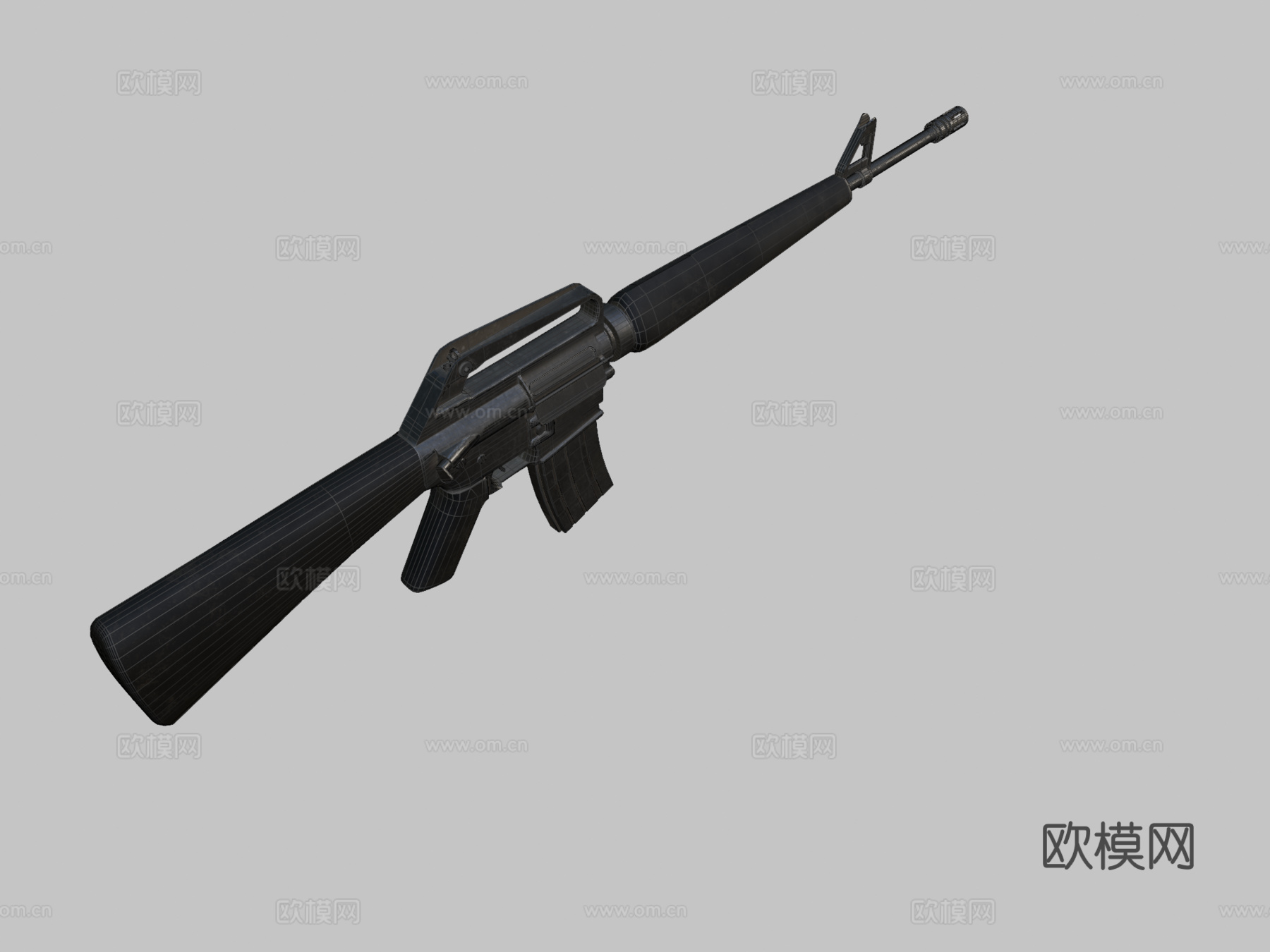 M16A13d模型