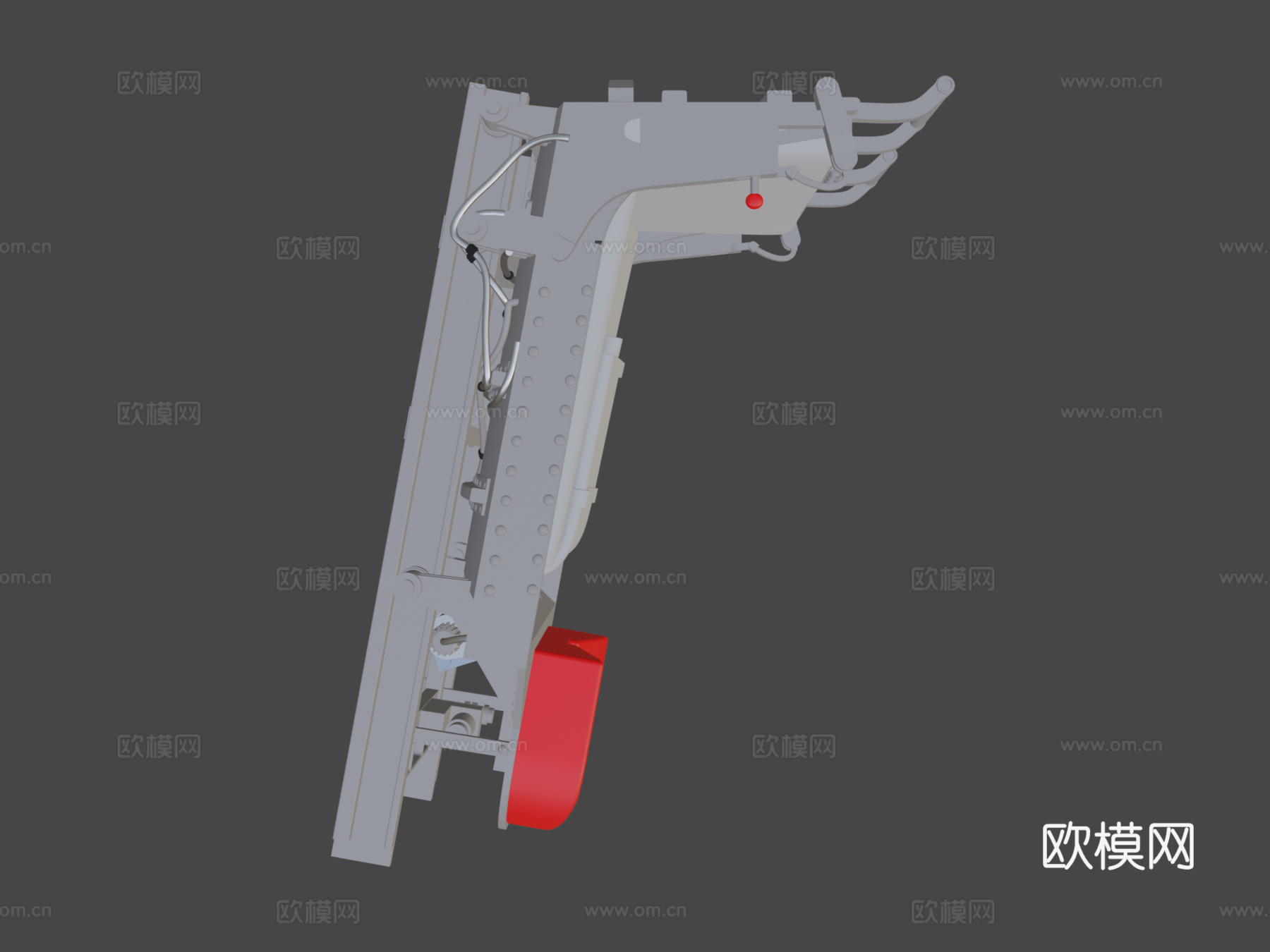 F-100超级佩刀弹射座椅3d模型