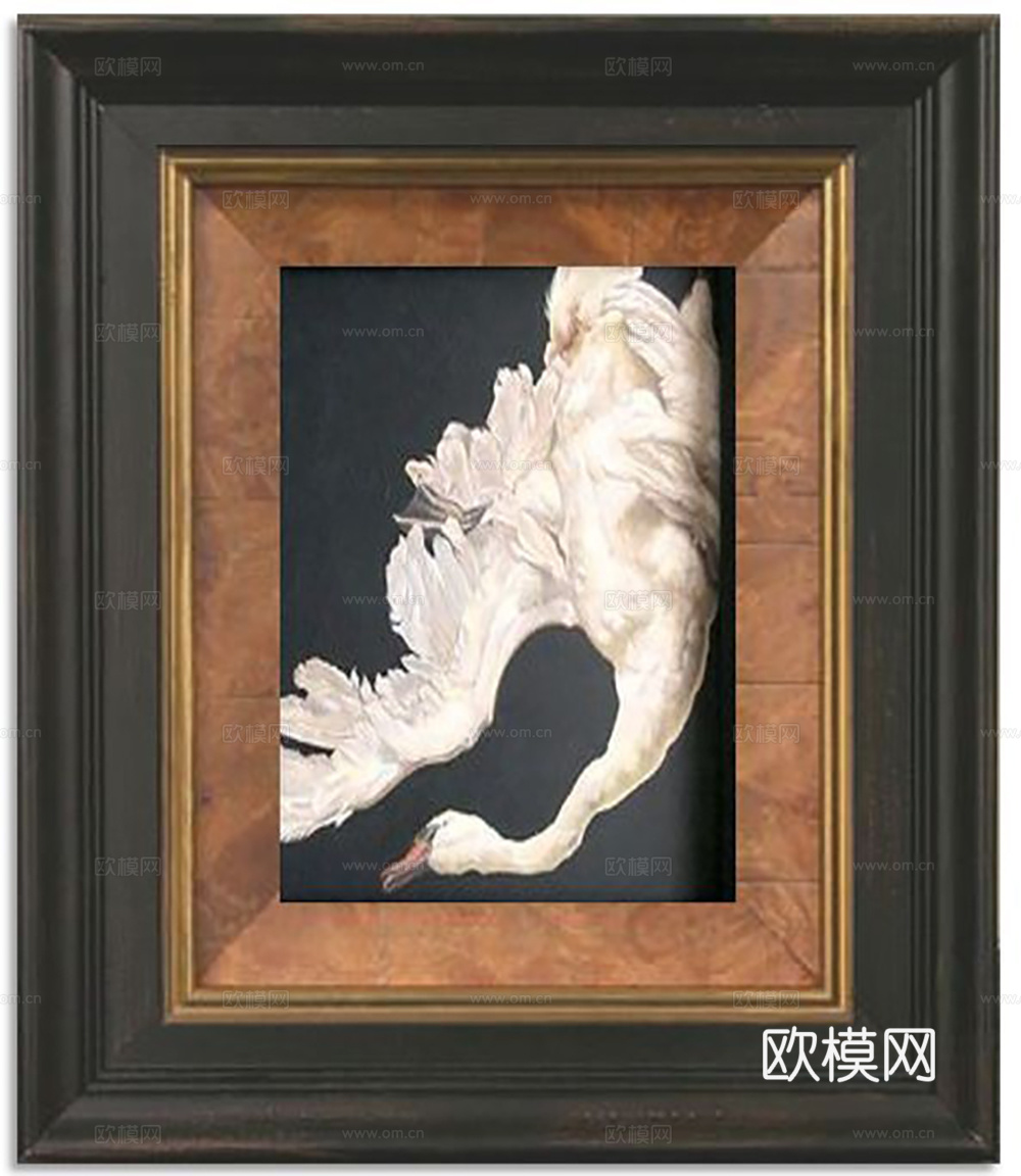 中古复古挂画  抽象画 艺术画