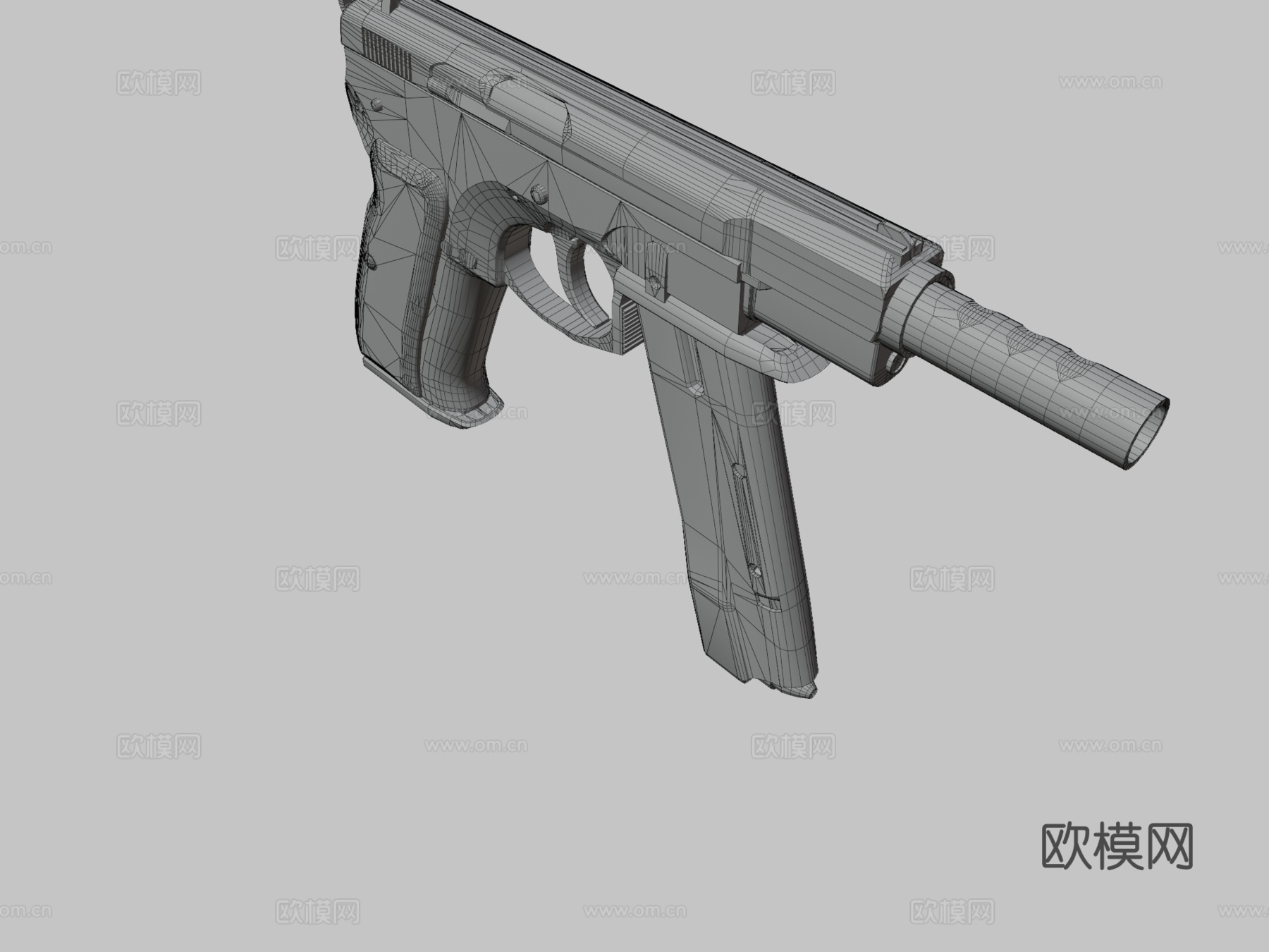 燃烧-CZ75自动皮肤3d模型