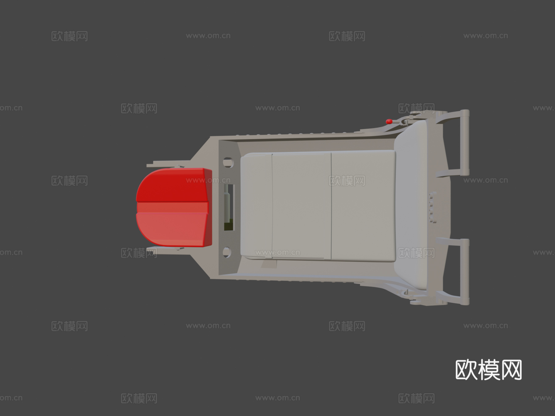 F-100超级佩刀弹射座椅3d模型