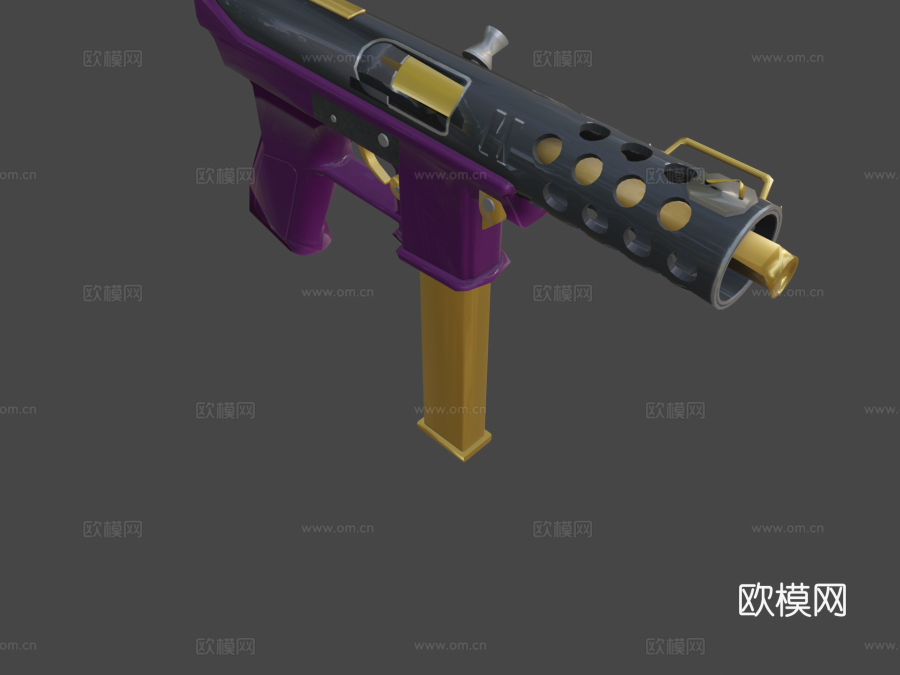 Tec9完成3d模型