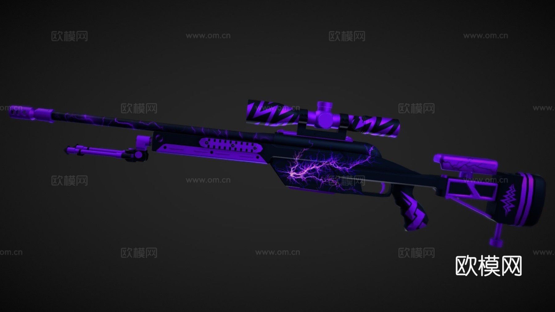 SSG08-暴风雨3d模型