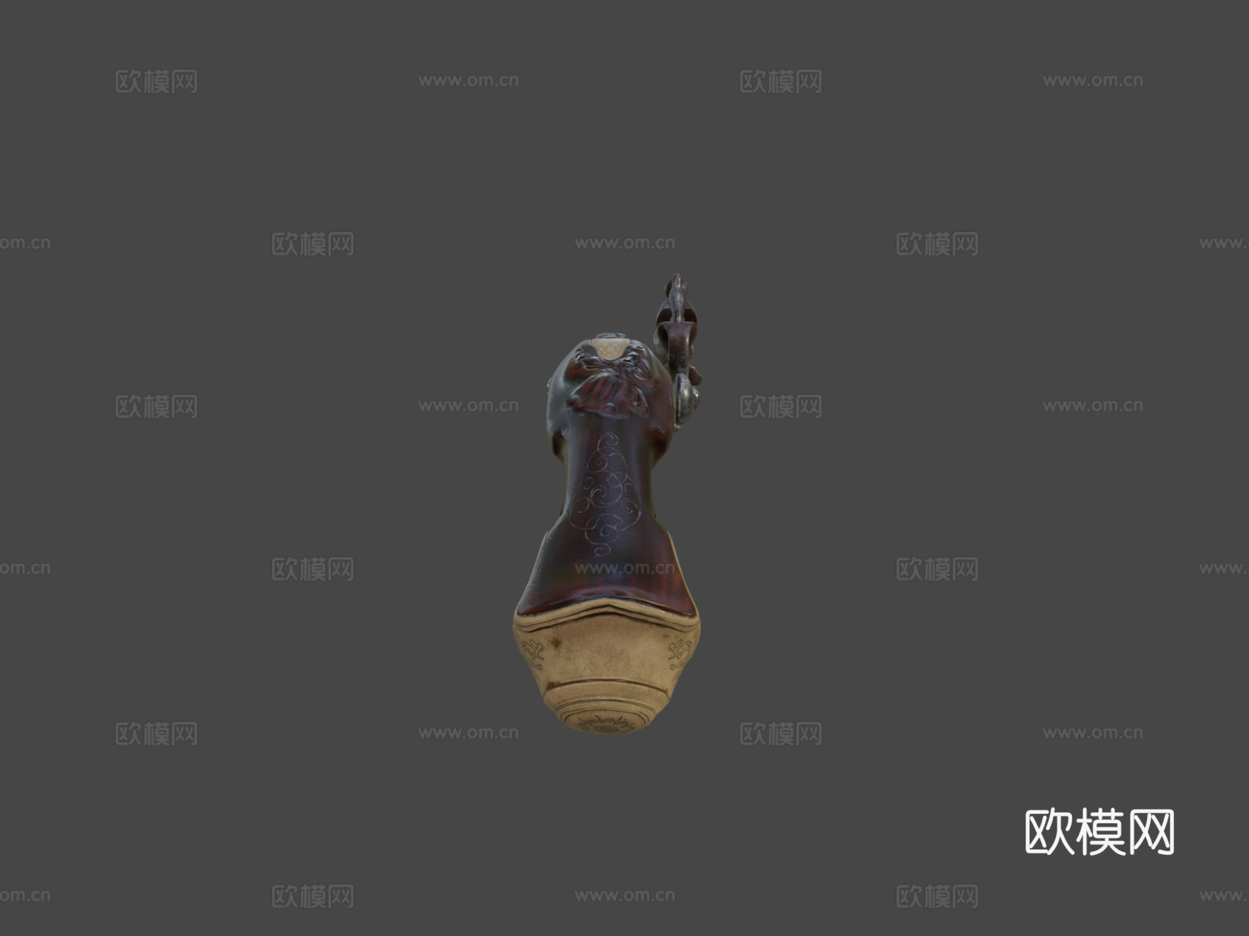 喇叭枪模型3d模型