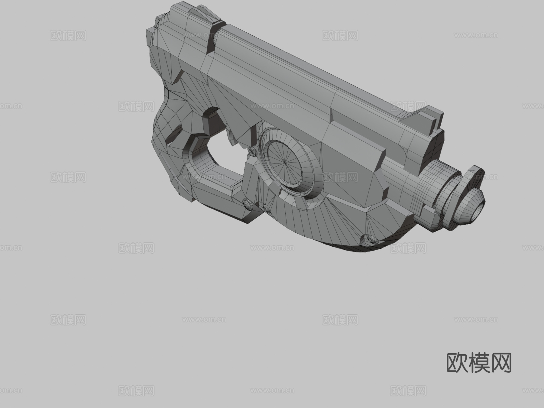 追踪者之枪3d模型