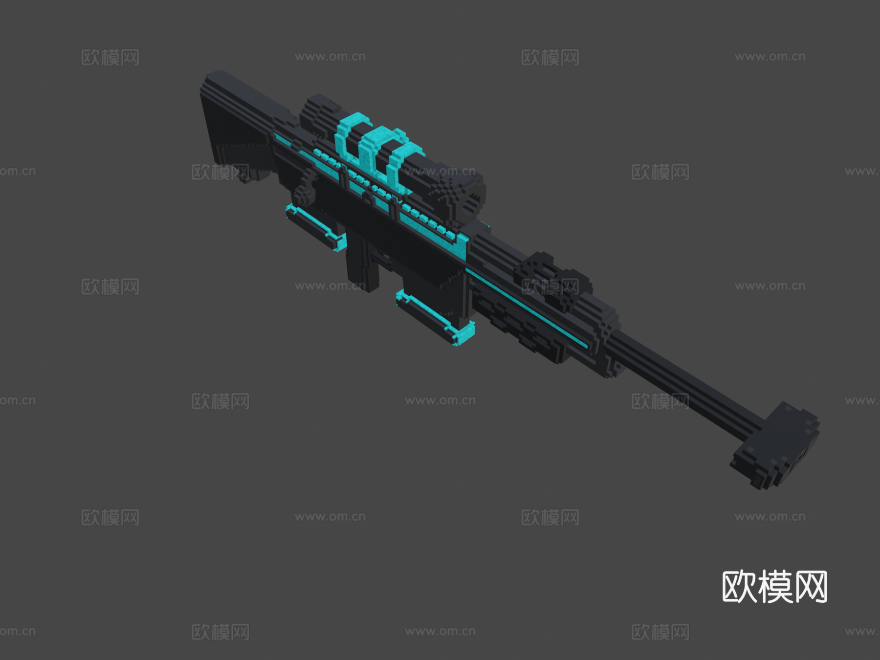 体素DSR-50-漆黑=强化升级=(立方64-128)3d模型