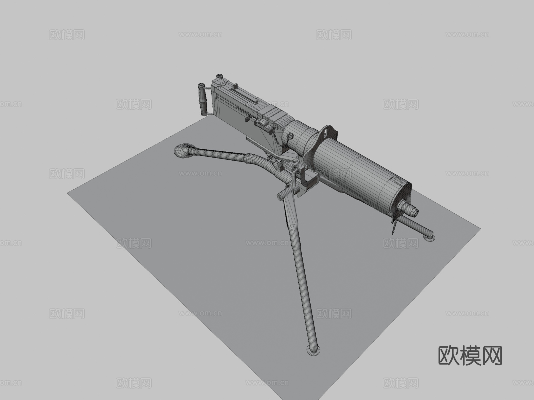 马克沁MG083d模型