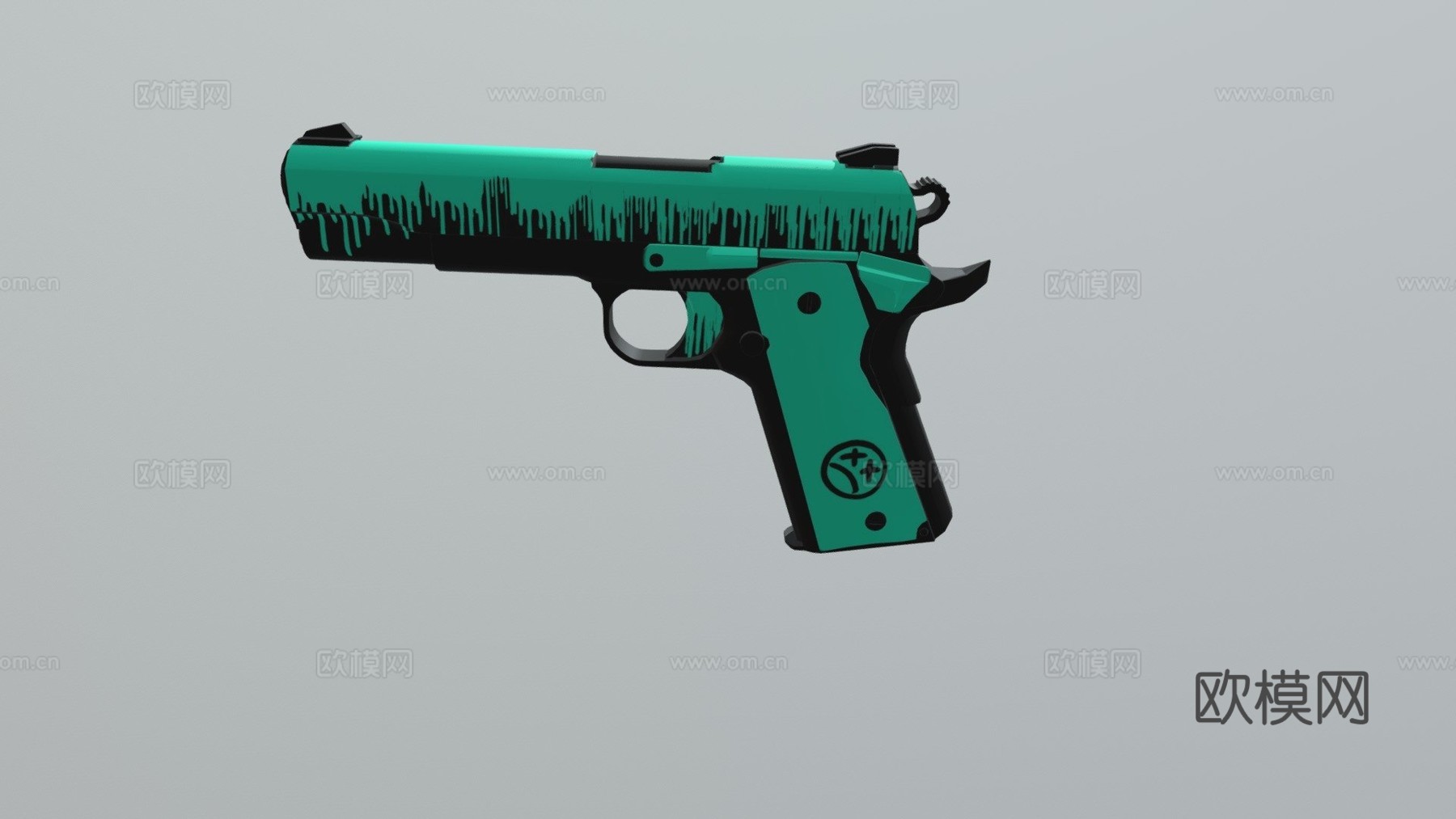 M1911喷涂3d模型