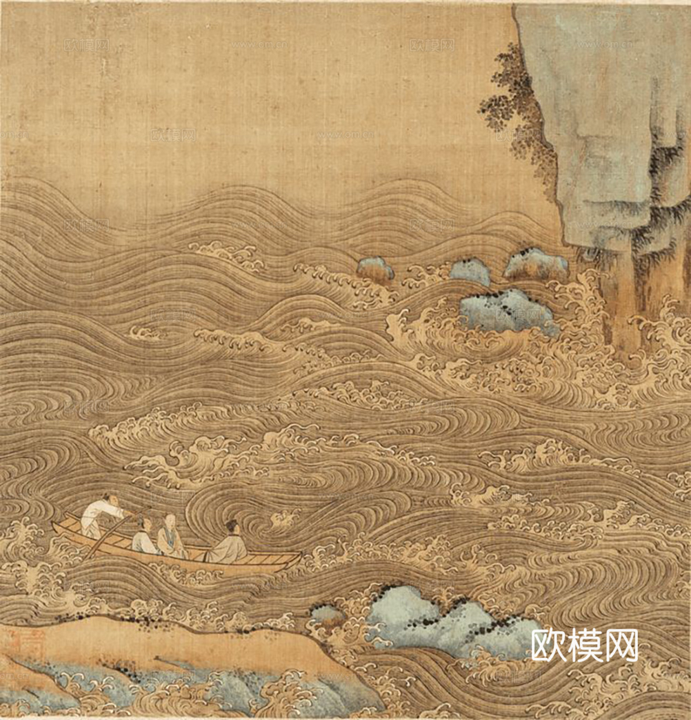 中古复古挂画  抽象画 艺术画