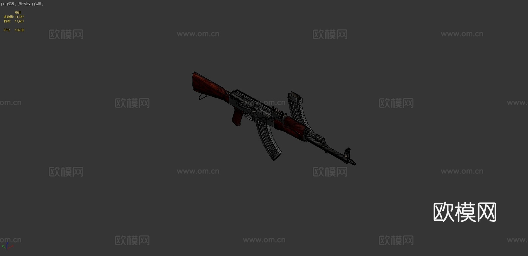 AKM3d模型