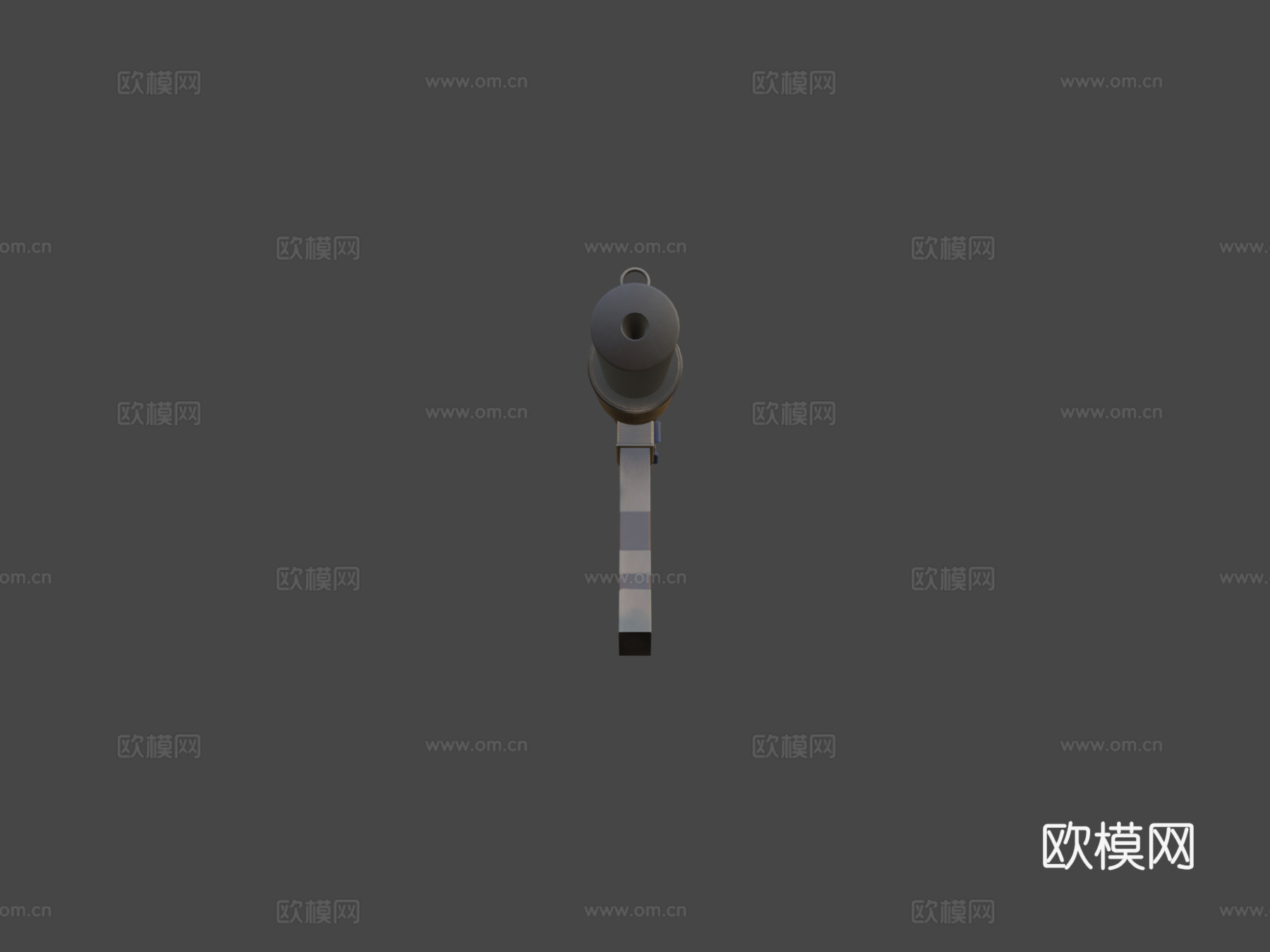 MP5SD-奖杯(蓝色)3d模型