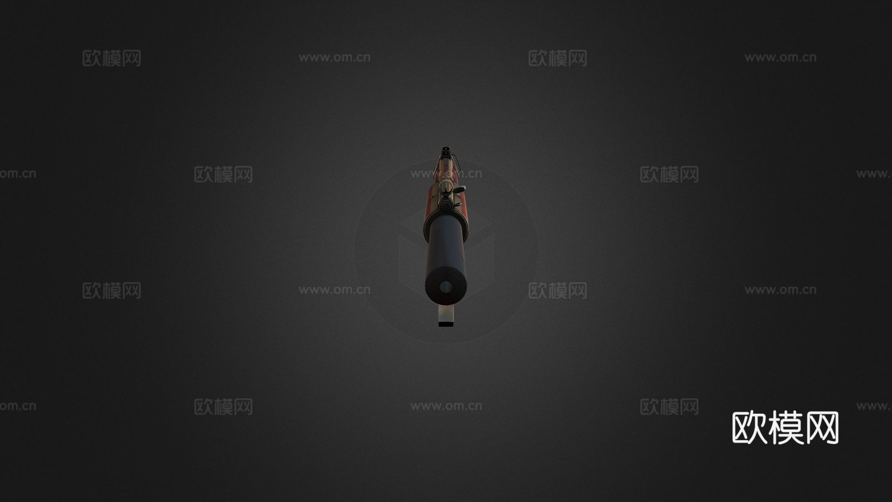 MP5SD奖杯3d模型