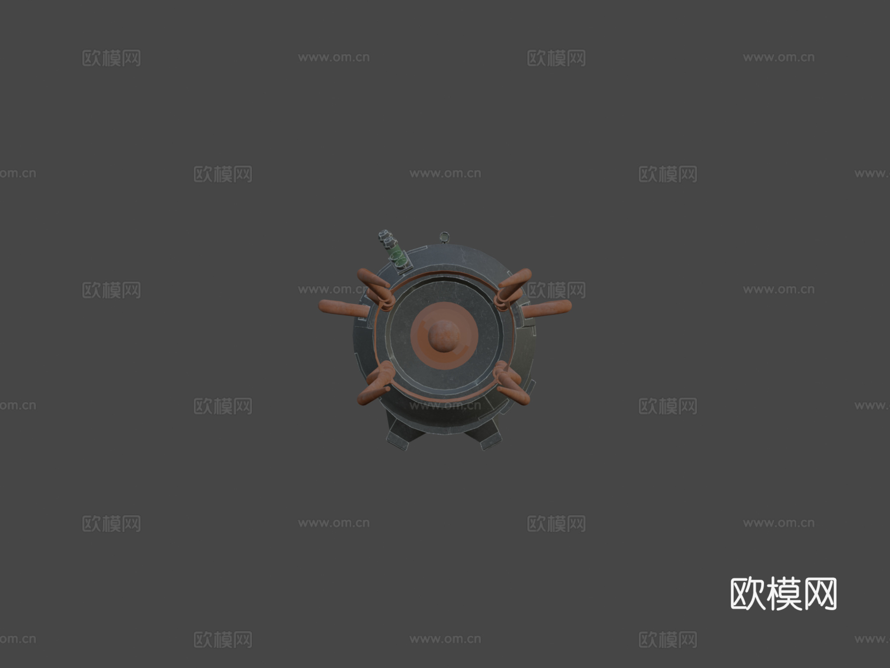 传送枪3d模型