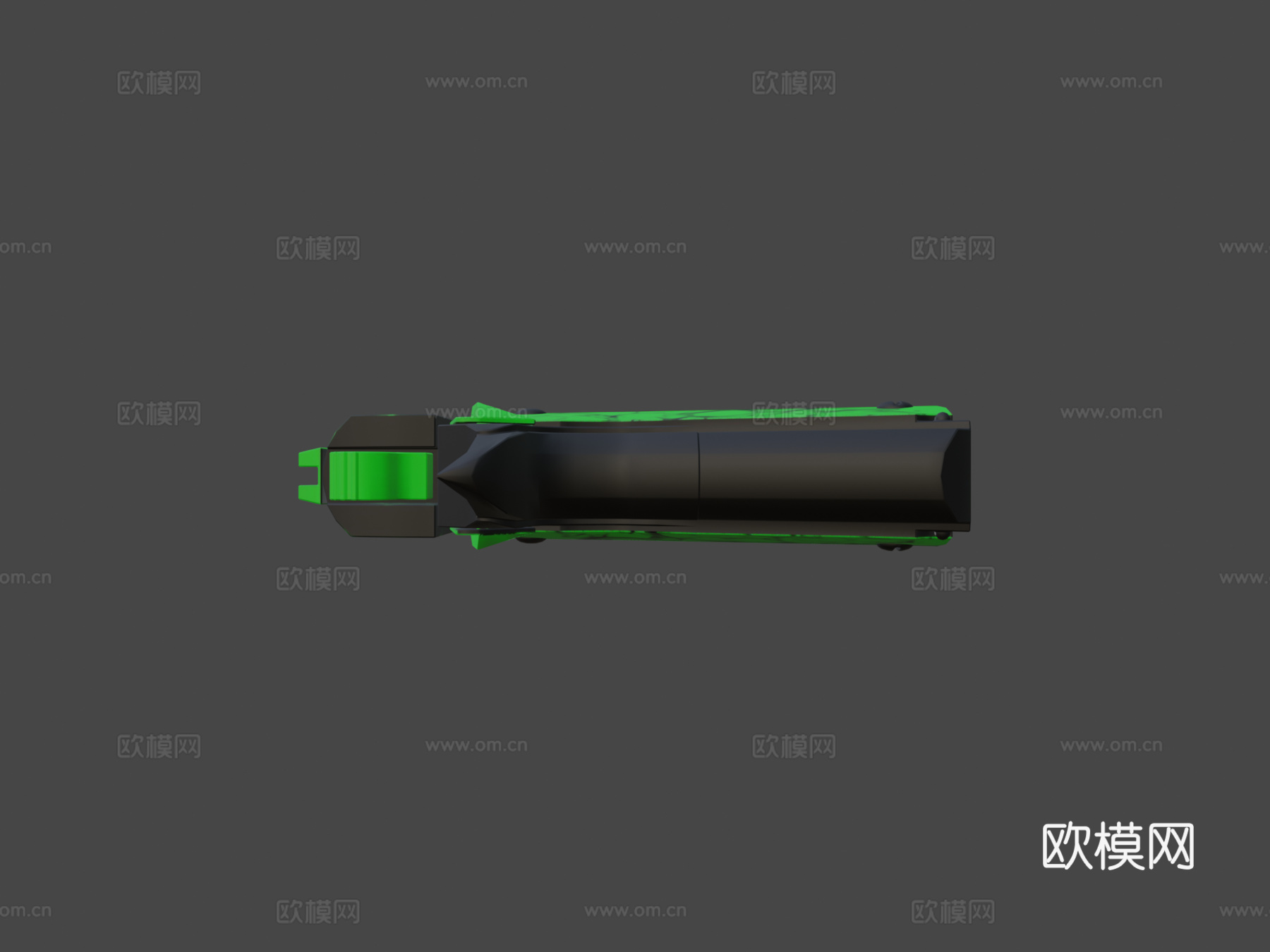 M1911X光透视3d模型