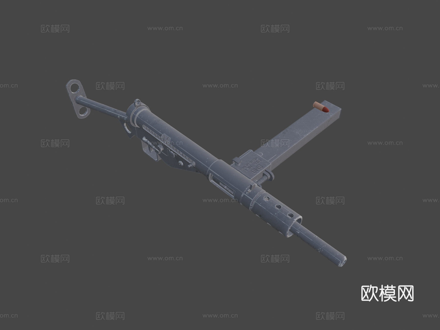 斯登Mk.II3d模型