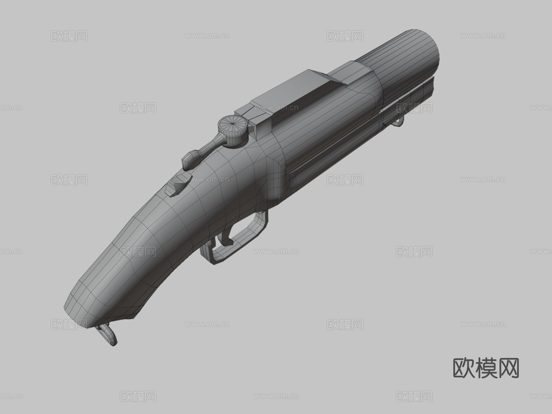 SK M79锯短型3d模型