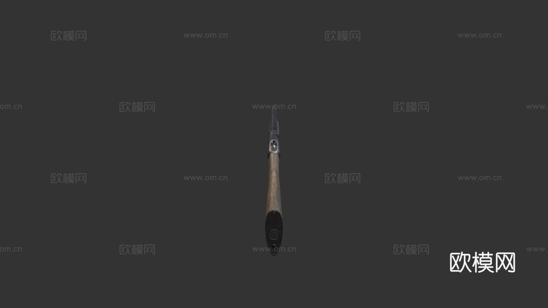 防暴霰弹枪3d模型