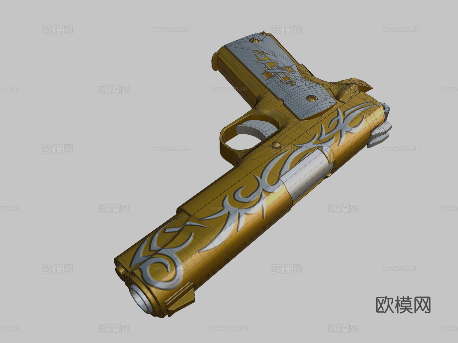 M1911-勒克索3d模型
