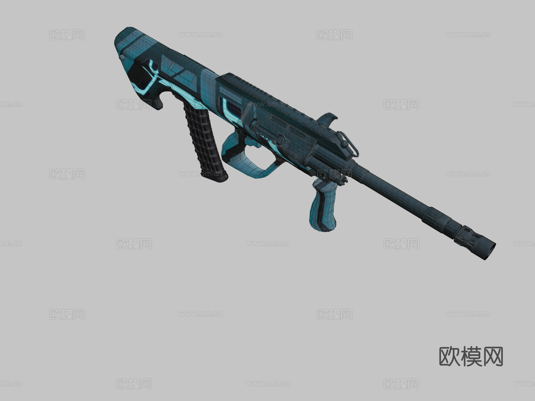 AUG3d模型