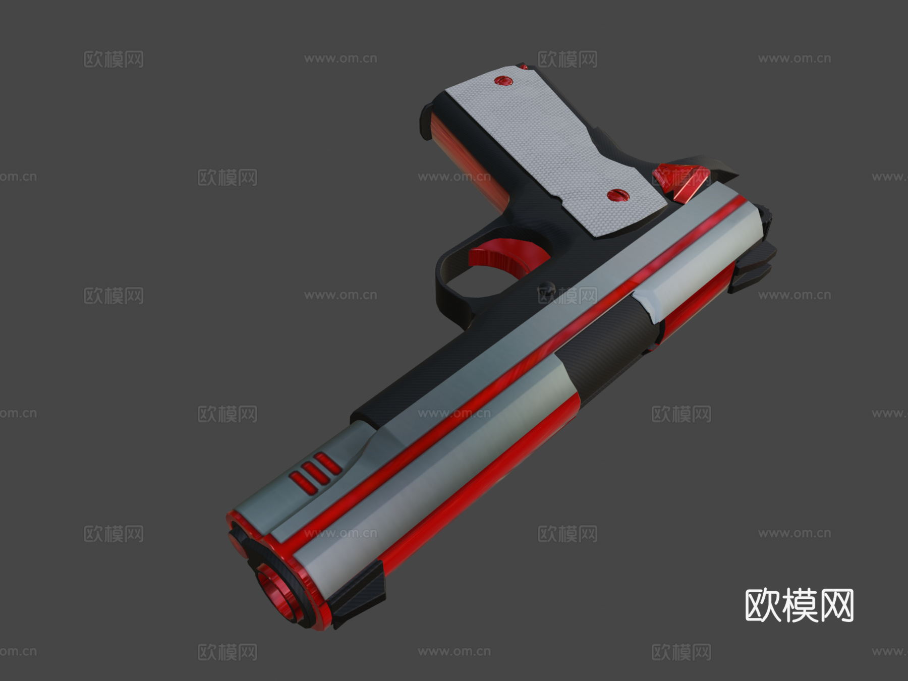 M1911-千禧之光3d模型