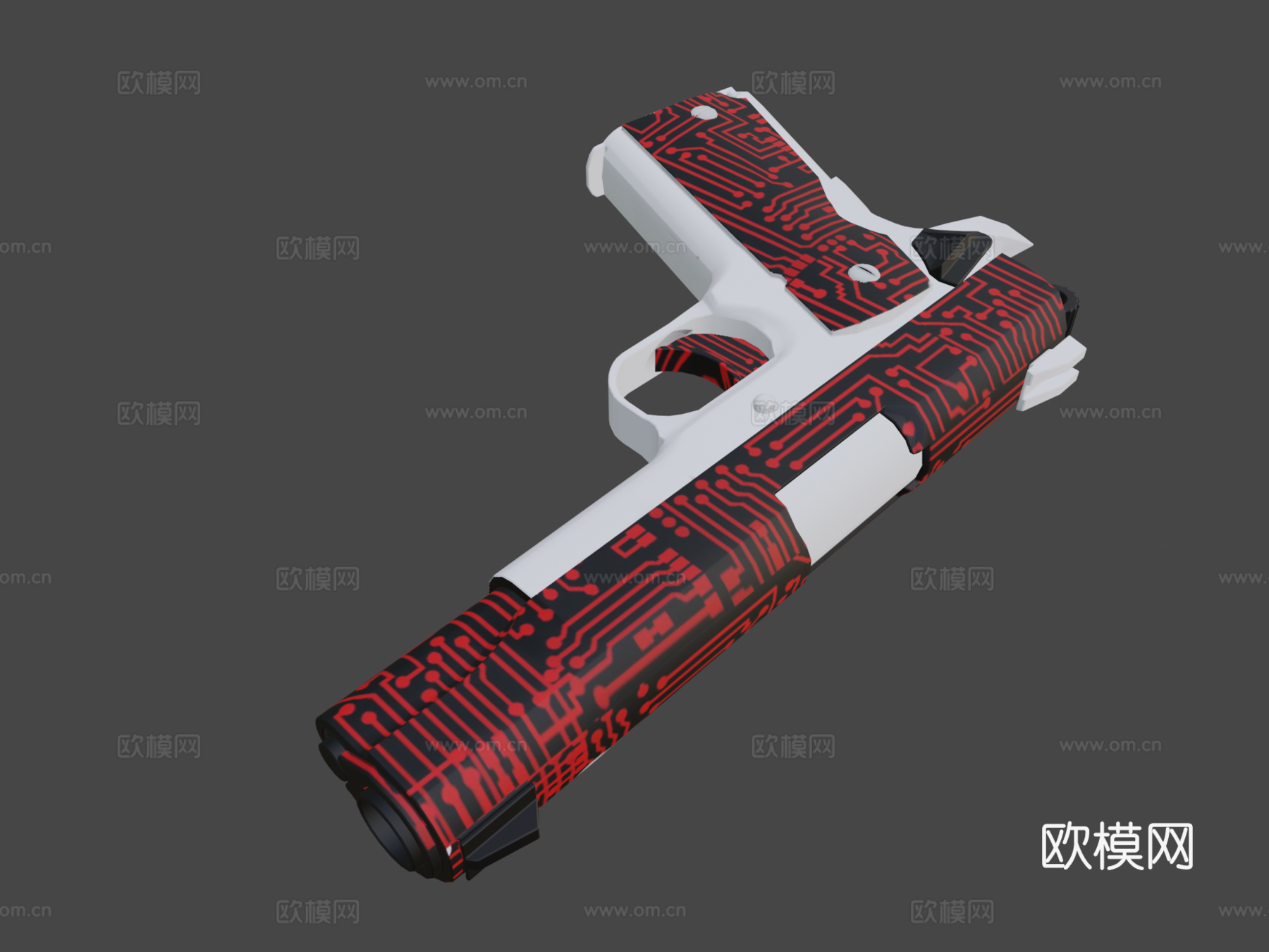 M1911-网络犯罪3d模型